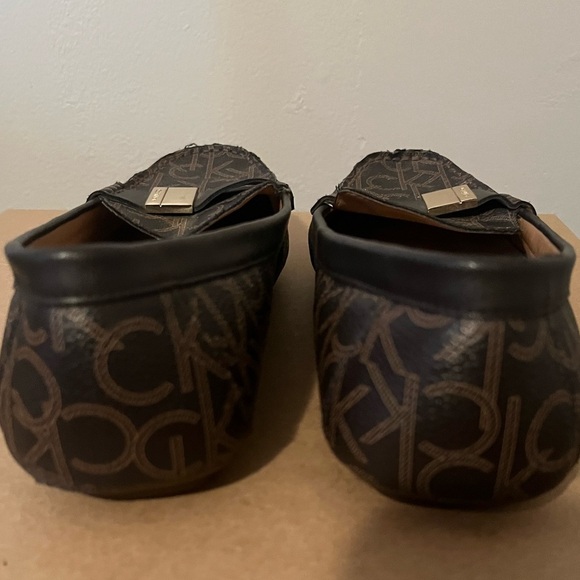 Classic Calvin Klein Brown Loafers - Picture 6 of 13